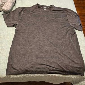 Reebok Men’s Grey T-shirt In Large